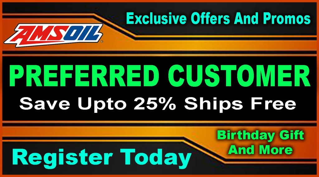AMSOIL Preferred Customer Save 25 % With Free Shipping And Exclusive Offers